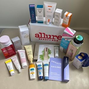 Allure Beauty Box Moisturizers, Face Oils, Retinols